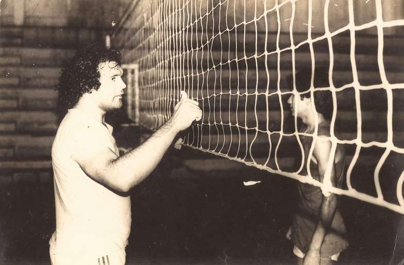 Treinamento da seleção feminina campeã brasileira da 3ª Divisão em 1981, em Cuiabá.
