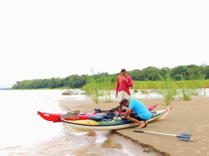 Alto-horário - Rio Solimões