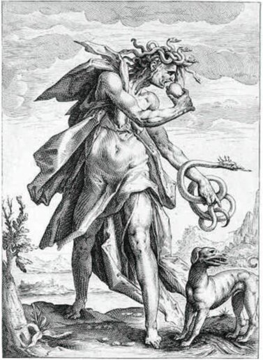 A Inveja, Jacob Matham (1587)