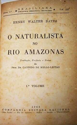 BATES, Um Naturalista no Rio Amazonas