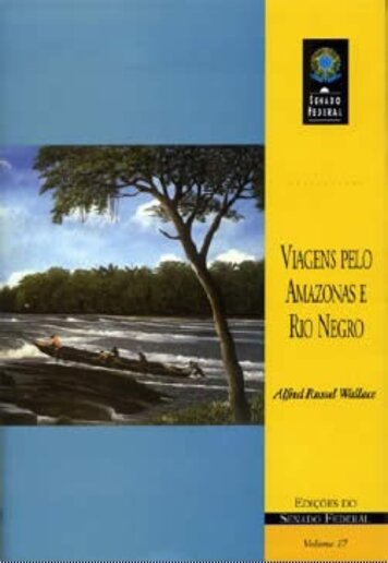 WALLACE, Viagens pelo Amazonas e Rio Negro