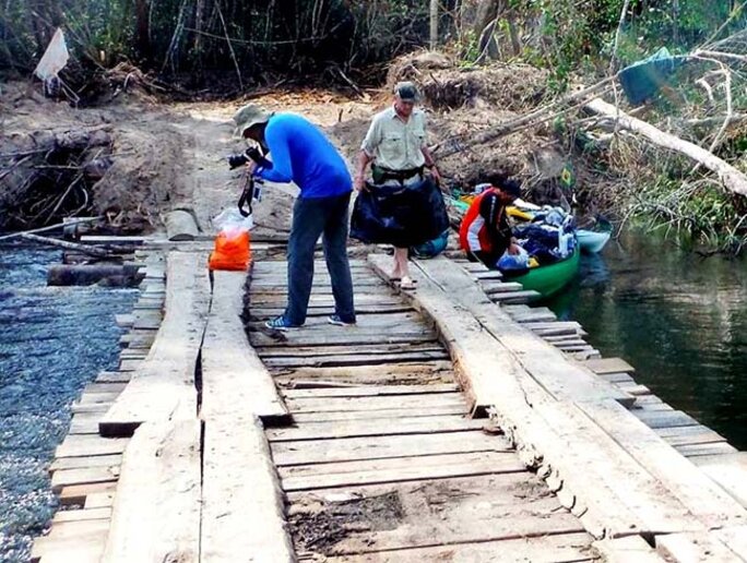 Ponte Clandestina de madereiros