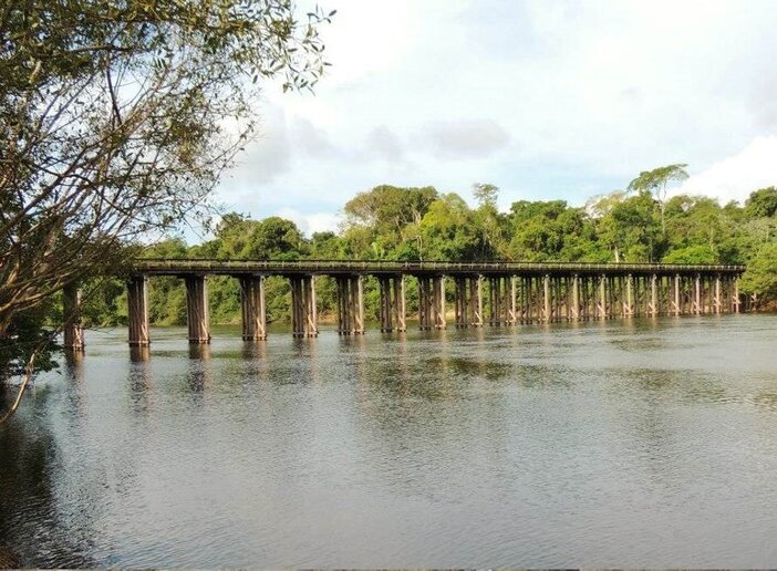 Ponte de 204 m da APROVALE