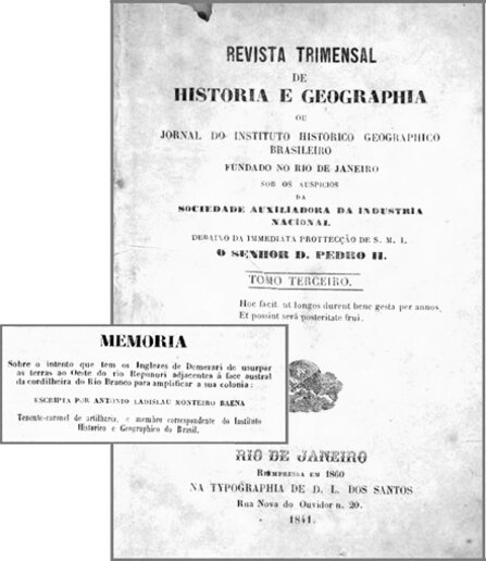 Memória..., RTHG, Tomo III, 1841