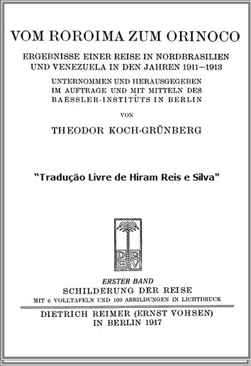 Vom Roroima Zum Orinoco , 1911