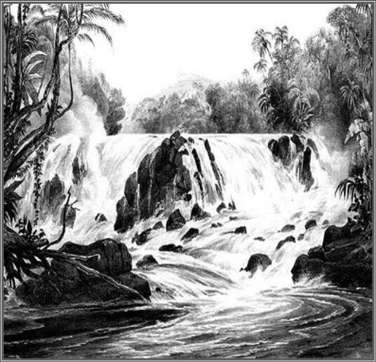 Cascata do Rio Parimé (Charles Bentley)