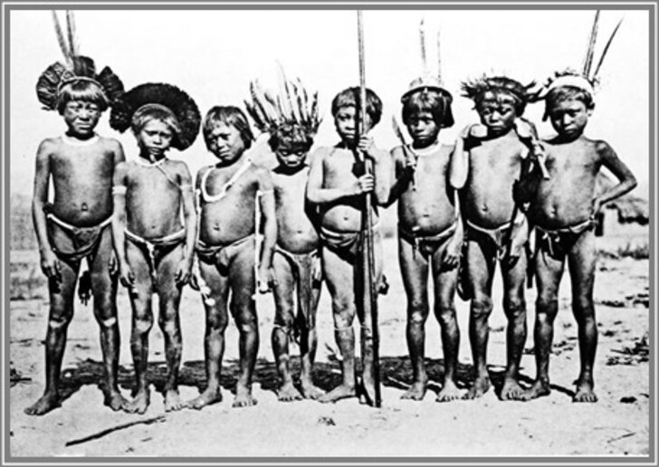 Meninos Taulipang – escola de dança (Grünberg)