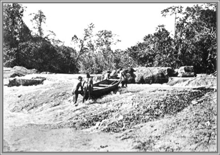 Sobre as rochas de Arukaima (Grünberg)