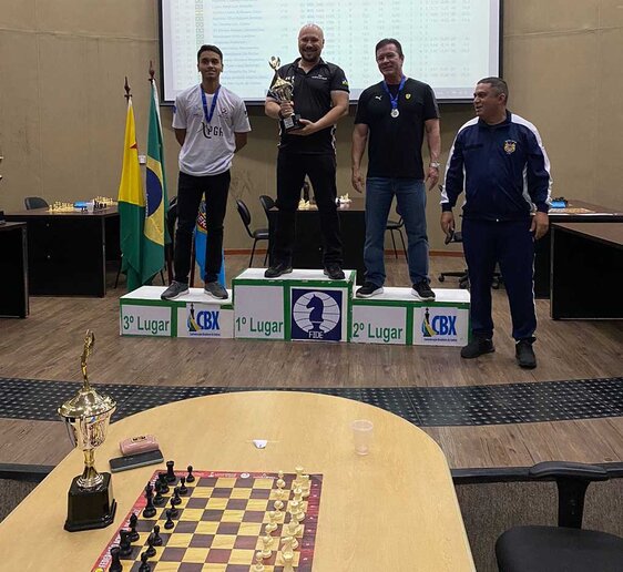 Com 14 medalhas, RN quebra recorde no Campeonato Brasileiro de Xadrez