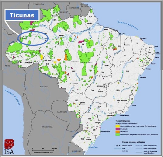 Terras Indígenas – Ticunas