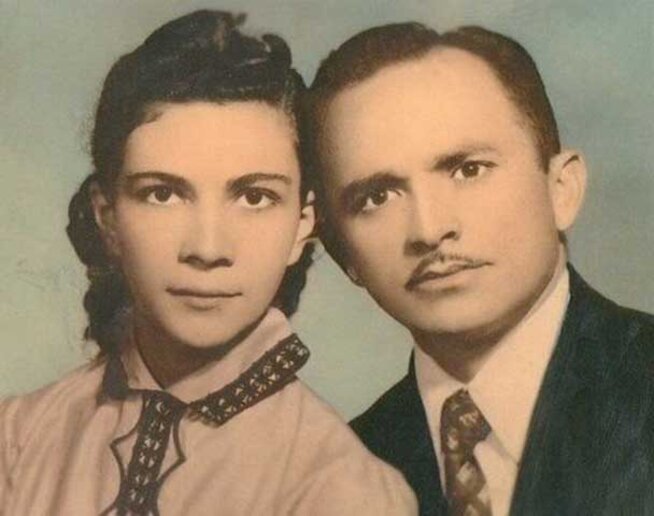 Sr. e Sra. Saraiva (pais de Samuel)