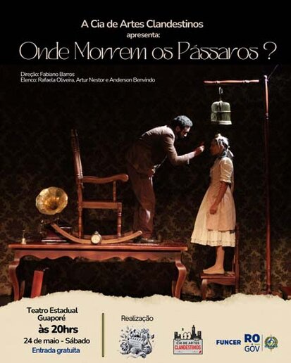 Espetáculo Teatral ‘Onde Morrem os Pássaros?’ está de volta a Rondônia após emocionar plateias pelo país | Tudo Rondônia