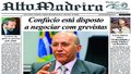 Manchetes do jornal Alto Madeira