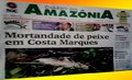 Mortandade de peixe em Costa Marques
