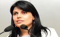 Glaucione se diz indignada com escândalos em Cacoal