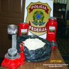 Polícia Federal apreende 3 kg de pasta base em ônibus