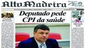 Manchetes do jornal Alto Madeira