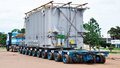 Usina Jirau inicia transporte de transformadores