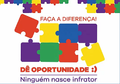 Campanha 'Dê Oportunidade' é lançada em Brasília