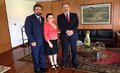 Raupp e Marinha mantêm audiência com o ministro Mercadante para tratar  sobre as  enchentes do Madeira