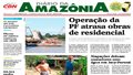 Manchetes do jornal Diário da Amazônia