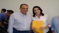 Capixaba anuncia filiação de Mileni no PTB em encontro regional