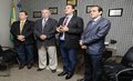 Deputados destacam em coletiva, importância da caravana de integração
