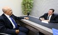 Governador é recebido pelo presidente da Assembleia, Maurão de Carvalho
