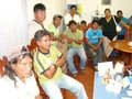 Índigenas fazem manifestação por melhoria no ensino