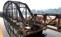 Obras de alteamento da ponte ferroviária de Jacy-Paraná já estão na metade