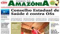 Manchetes do jornal Diário da Amazônia