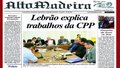Manchetes do jornal Alto Madeira