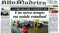 Manchetes do jornal Alto Madeira
