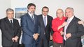 Raupp, Michel, Henrique e Garibaldi  visitam Sarney e Lula