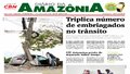 Manchetes do jornal Diário da Amazônia