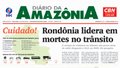 Manchetes do jornal Diário da Amazônia