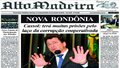 Manchetes do jornal Alto Madeira