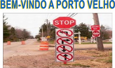 TRÂNSITO DE PORTO VELHO...