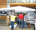 Manifestação na ALE