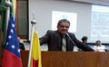 Aélcio da TV pede nota de repúdio ao IBAMA durante discurso no Parlamento Amazônico em São Luiz