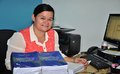 Servidor Constituinte: Sandra Galdino é a constituinte honorária que datilografou toda a Constituição de 1989
