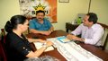 Presidente da Junta Comercial de RO visita sede do Simpi