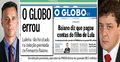 Globo reconhece: denúncia contra Lulinha era mentira