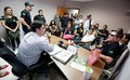  Policiais civis pedem apoio ao deputado Léo Moraes