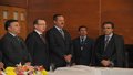 Prefeito Roberto Sobrinho participa da posse do novo presidente do Tribunal de Contas do Estado