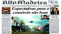Manchetes do jornal Alto Madeira