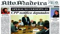 Manchetes do jornal Alto Madeira