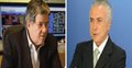 Machado enfrenta Temer e reafirma delação