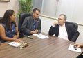 Sindler se reúne com Hermínio e benefícios  da pauta de reivindicações são assegurados