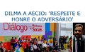 Dilma a Aécio: 'Respeite e honre o adversário'